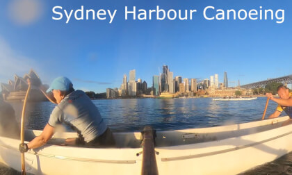 Sydney Harbour OC6 Time Lapse: Birkenhead to Kirribilli with DSA Dragon Boat Club