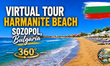 Harmanite Beach  Sozopol Bulgaria 360 8k virtual tour Плаж Харманите Созопол Българското 2026