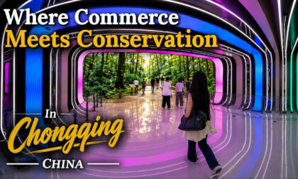 The Breathtaking Atrium of The Ring, Chongqing