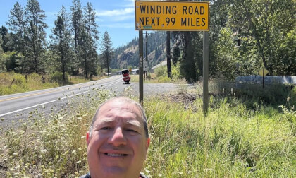 2025 Post Sturgis Trip - August 15th 2025 - 99 Miles of winding roads on Highway 12 going west from the Idaho border