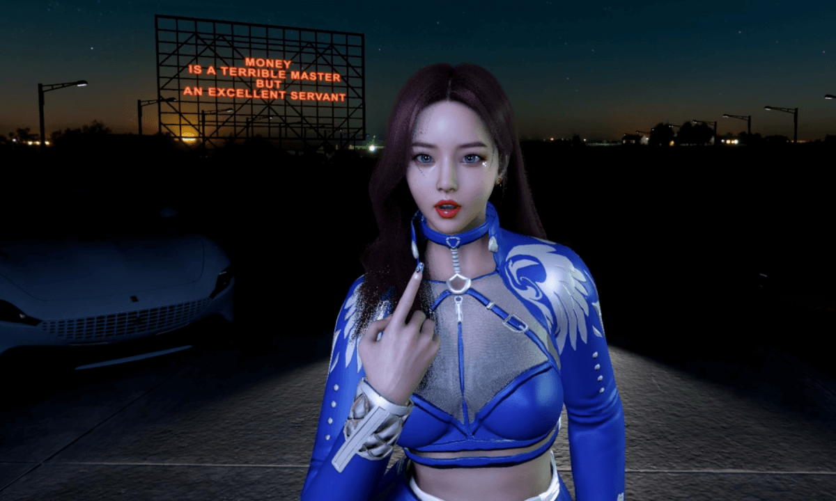 3D VR180 MMD ((G)I-DLE) - Queencard