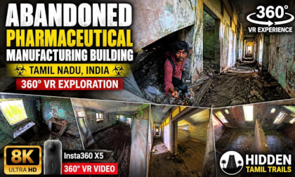 Exploring an Abandoned Pharmaceutical Manufacturing Building, Tamil Nadu 🇮🇳 | 360° VR Urban Exploration | Insta360 X5 | 8K