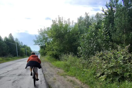 Bike riding