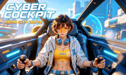 CYBER COCKPIT NEON CITY DRIVE