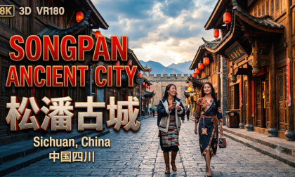 8K3D VR180 | Songpan Ancient City: Whispers of Tibetan Winds | 松潘古城：拂过经幡的古道风烟