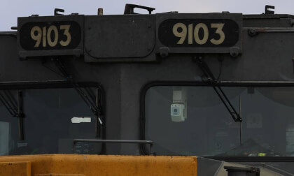 UP 9103 Westbound Manifest | Wormhole VR180 4K | Picacho, Arizona