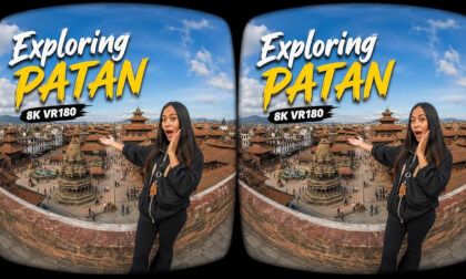Exploring Patan Durbar Square, Nepal in 8K VR180 | UNESCO Heritage Walking Tour