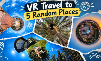 Virtual Travel to 5 Random Places Around the Globe in 8K VR 360