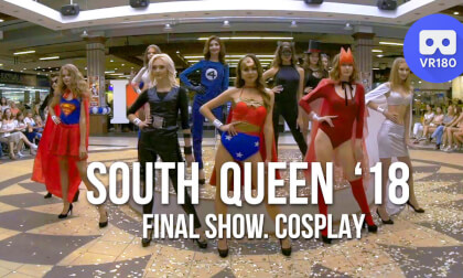 Beauty contest South Queen '18 final show. Cosplay Beauty contest South Queen '18 final show. Cosplay