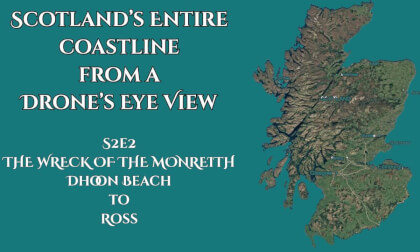 Scotland's Coastline in 4K | Dhoon Beach to Ross | The Wreck of the Monreith