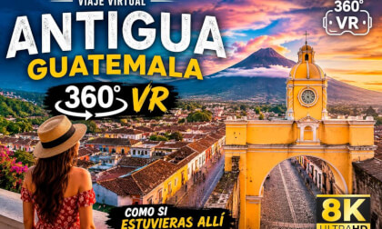 Antigua Guatemala 360° VR in 8K 🇬🇹 | Virtual Tour of a UNESCO World Heritage City