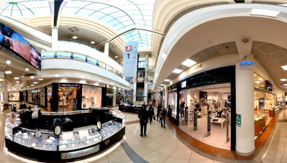 Walking in Lev Hamifratz Mall AKA CineMall in Haifa, Israel 360VR