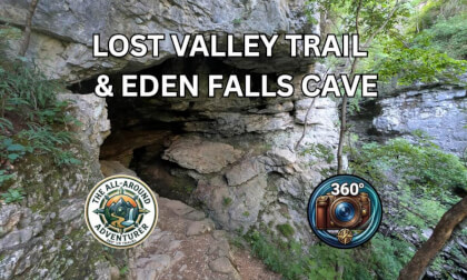 A Hidden Waterfall in a Cave You Have to See to Believe: Lost Valley Trailhead 360° VR