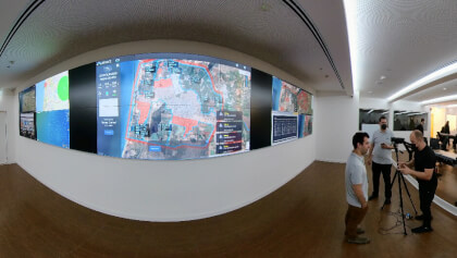 The new traffic and air traffic control center for National Drone Network 360VR