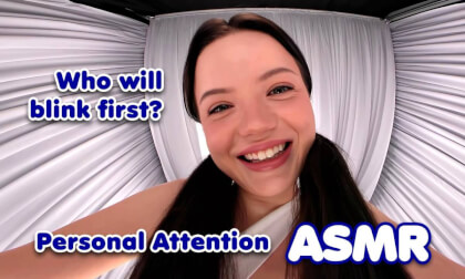 Who will blink first? Toree's Personal Attention ASMR