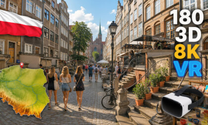 Can Unstabilized VR180 Footage Be Fixed? 🥽 GDAŃSK + New Experimental DaVinci Fusion Node Stabilizer Test.