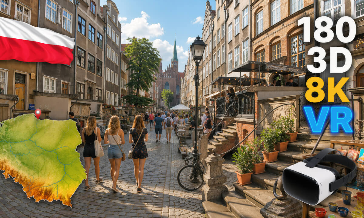 Can Unstabilized VR180 Footage Be Fixed? 🥽 GDAŃSK + New Experimental DaVinci Fusion Node Stabilizer Test.