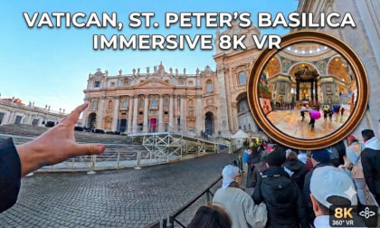 Vatican 8K VR: St. Peter's Basilica 360°