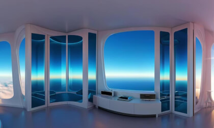 Luxury Futuristic Hotel Tour [VR 360º Immersive World]