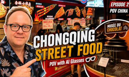 Chongqing Street Food POV | AI Glasses Walk