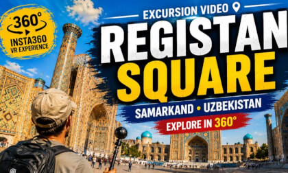 🎥✨UZBEKISTAN | SAMARKAND | Immerse yourself in a breathtaking 360° VR journey through the legendary Registan Square!
