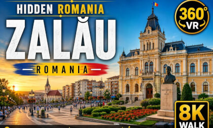 🇷🇴 Zalău, Romania – 360° Walking Tour | Explore the Heart of Sălaj County