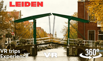 Leiden Center in 360° VR: Oude Singel Street - 8 April 2023 VR Video Leiden Center in 360° VR: Oude Singel Street - 8 April 2023 VR