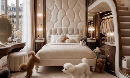Which room would you choose to spend your vacation with your friends?