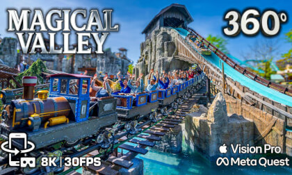 360 Beyond the Rides: Guardians of MAGICAL VALLEY Coaster & Log Flume Experience 🟩 8K Europa Park VR for Meta Quest Apple Vision Pro