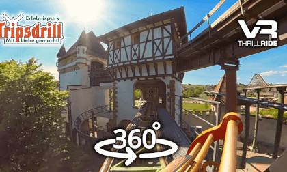 Epic VR Roller Coaster G'sengte Sau Erlebnispark Tripsdrill 360 on-ride POV Epic VR Roller Coaster G'sengte Sau Erlebnispark Tripsdrill 360 on-ride POV