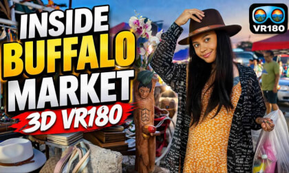 This Pattaya Market Sells EVERYTHING! | 3D VR180