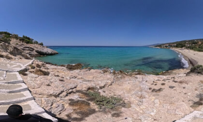 From the Turtles to the High Clifs, Exploring the Armenistis Beach Ikaria