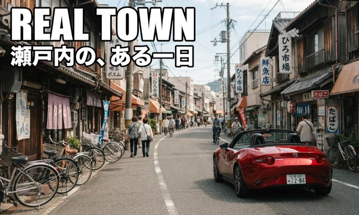 Driving Through A Real Japanese Town - Kure, Hiroshima