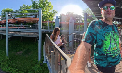 [360° VR] Kings Island Part 2: Orion, Flight of Fear & The Bat