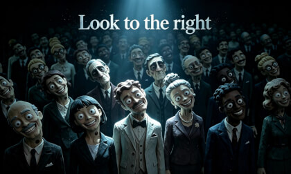 Look to the right