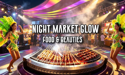 Midsummer Outdoor Party｜Soothing Night of Breeze, Wine and Feast