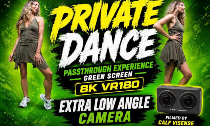 Private Dance with Pola | Extra Low-Angle Unique Perspective | VR180 8K