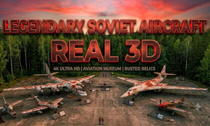 3D Frozen in Time: Soviet Aviation Legends