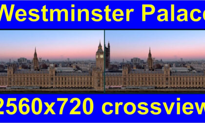 Palace of Westminster, London, UK in 3D cross-view "by angel's eyes - iXYt" as VR or TR Palace of Westminster, London, UK in 3D cross-view "by angel's eyes - iXYt" as VR or TR