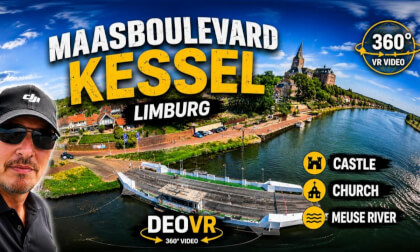 Kessel in 360° VR | Castle, Church & Meuse Boulevard