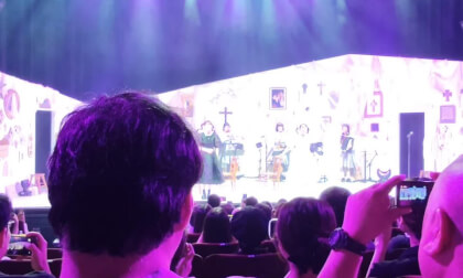 Curtain call, Japanese actress