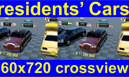 Most expensive Presidents' cars in 3D cross-view "by angel's eyes - iXYt" as VR or TR Most expensive Presidents' cars in 3D cross-view "by angel's eyes - iXYt" as VR or TR