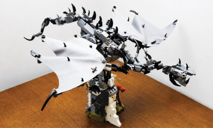 [LESHOWGAL] LEGO MOC-266483 Fell Beast | The Original Price Went Through the Roof, So I Built My Own
