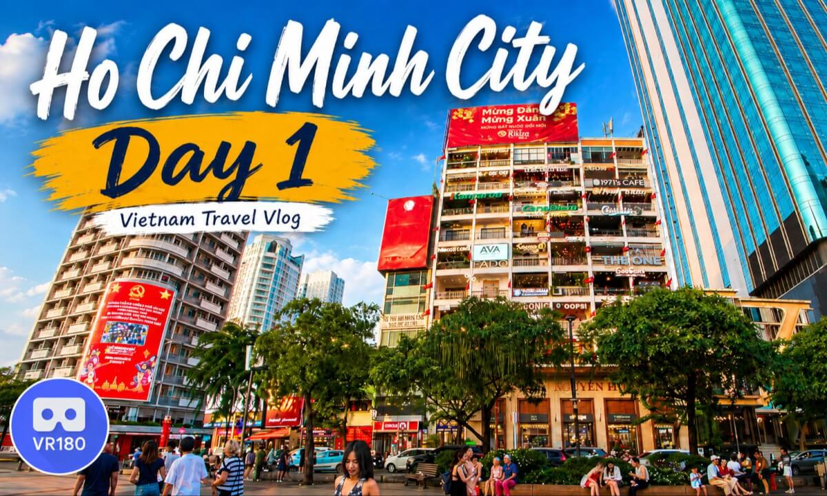 ⭐ Ho Chi Minh City Day 1|Notre-Dame Cathedral・Central Post Office・Nguyen Hue Walking Street ☕