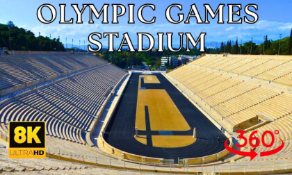 Athens Olympic Stadium 360° VR Walk | 8K