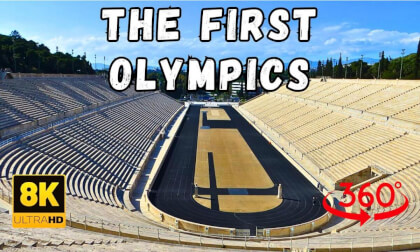 Athens Olympic Stadium 360° VR Walk | 8K