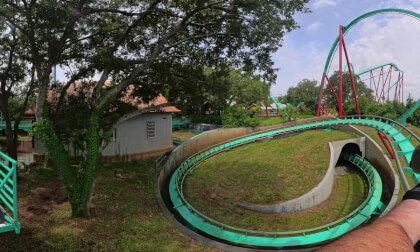 Busch Gardens Tampa Kumba's Last Ride Last Row