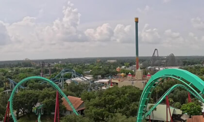 Almost lost my camera on Kumba at Busch Gardens Tampa