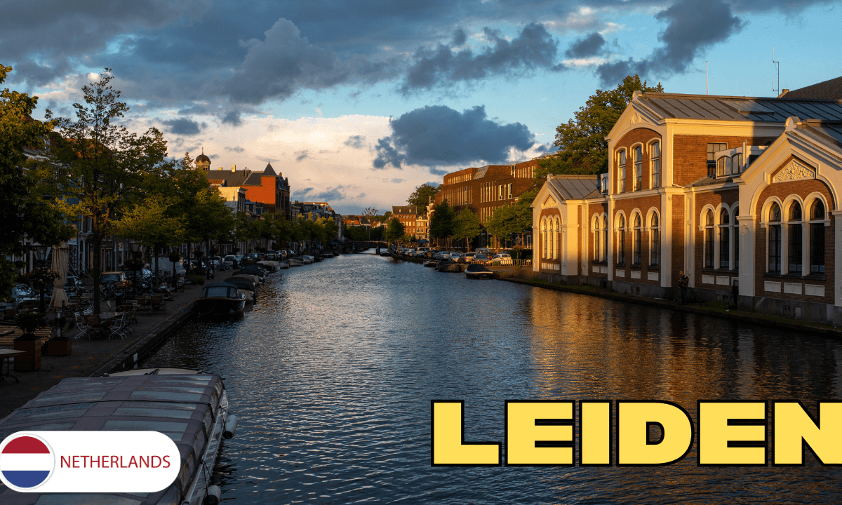 Relaxing ASMR meditation video, Day in Leiden HD 1080 part 1