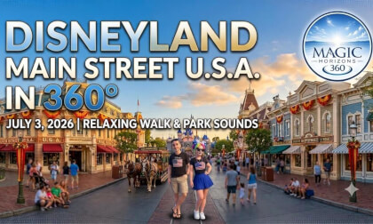 Main Street U.S.A. in 360° | July 3, 2026 Holiday Atmosphere  & Park Sounds (8K VR)